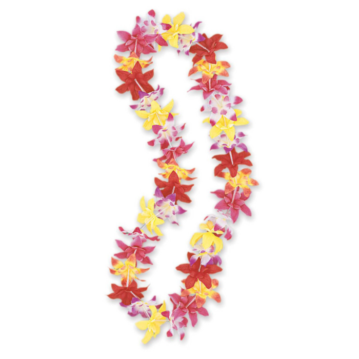 Ronis Luau Flower Lei 101cm Tropical