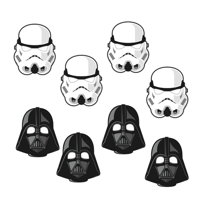 Star Wars Classic Paper Masks Pk8