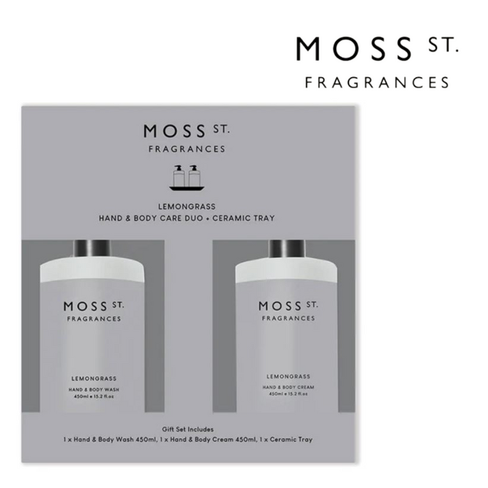 Ronis Moss St. Duo Lemongrass HBW 450ML and HCP 450ML Gift Set