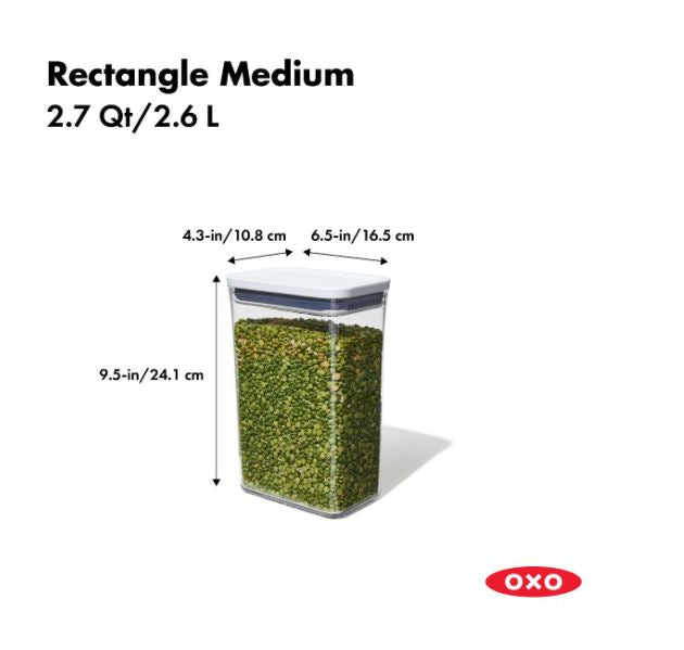 Ronis OXO POP 2.0 Rectangle Medium 2.6L