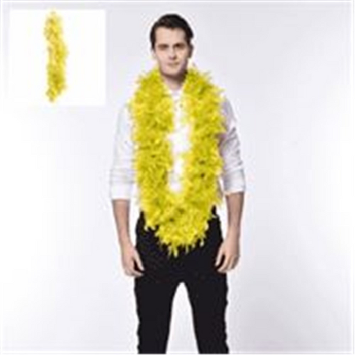 Feather Boa Yellow