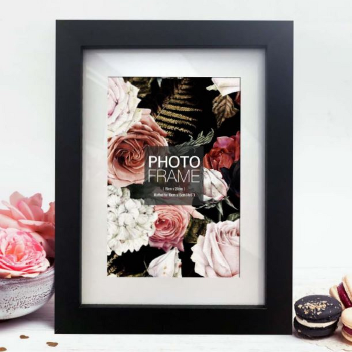 Ronis Photo Frame MDF Box 25x33cm Black