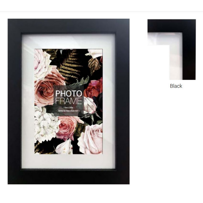 Ronis Photo Frame MDF Box 25x33cm Black