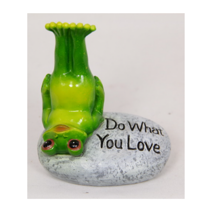 Marble Yoga Frog 4 Asstd Green