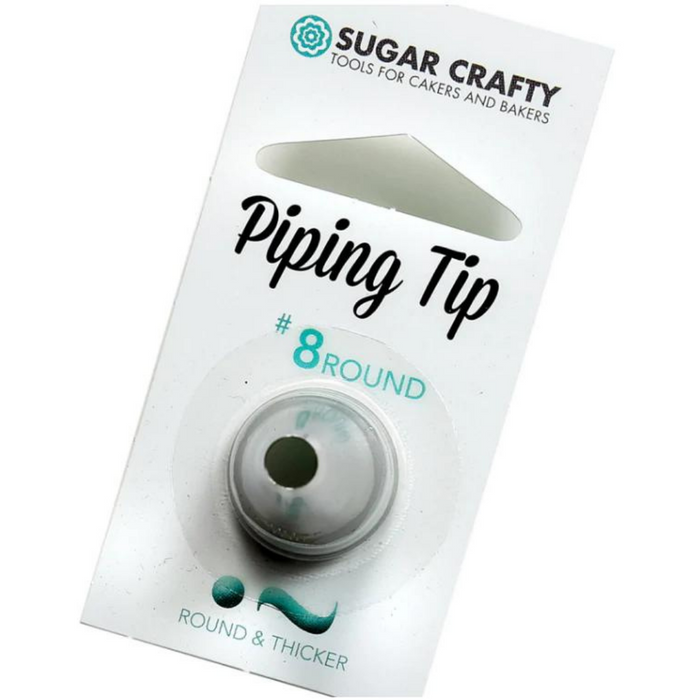 Sugar Crafty Round Icing Tip 8