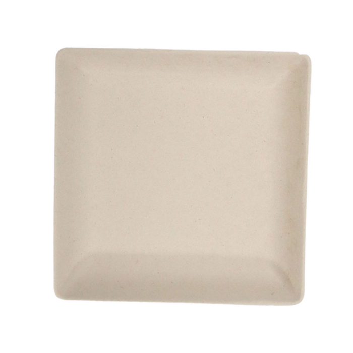 Sugar Cane Square Plates 17.5cm 10pk