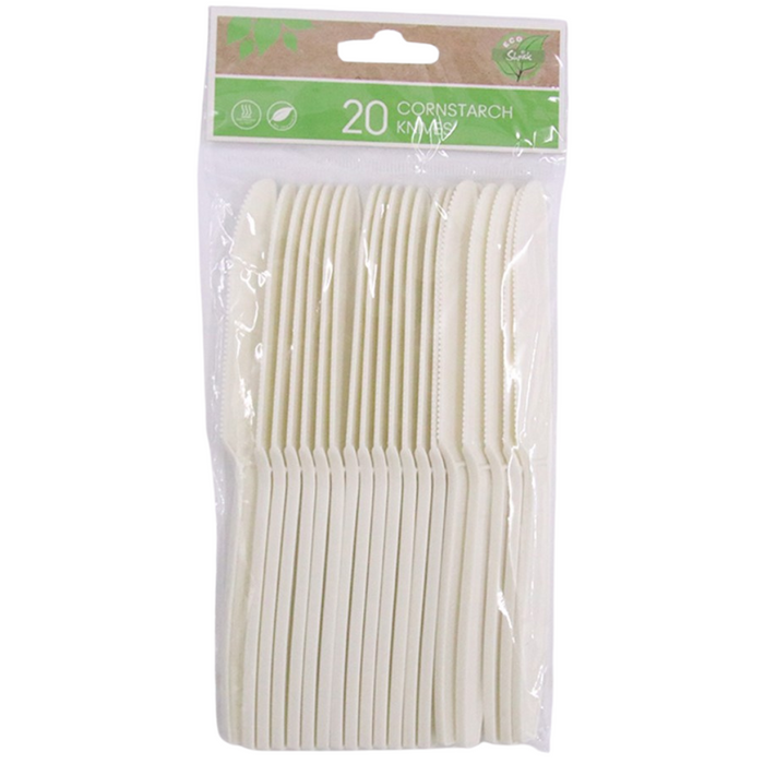 Cornstarch Knife 17cm 20pk