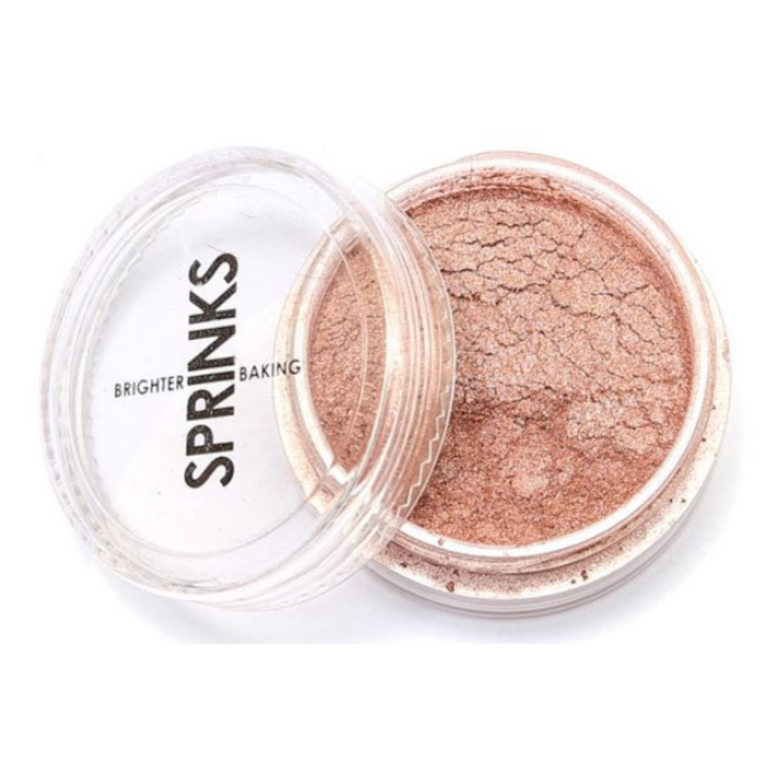 Rose Gold Lustre Dust (10Ml) - Sprinks