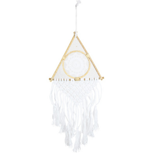 Ronis Triangle Dream Catcher Hand Woven Macrame