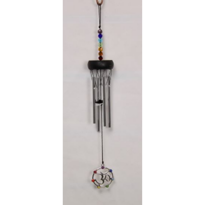 30CM MINI CHAKRA WIND CHIME 3 AS W/DISP