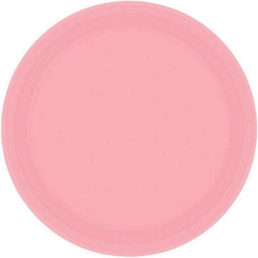 Paper Plates Round 8CT New Pink 9in/23cm 8pk