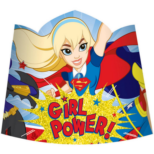 DC Superhero Girls Paper Tiaras 8pk