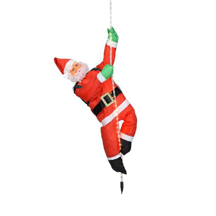 Santa Climbing Led Rope Warm White 90Cm