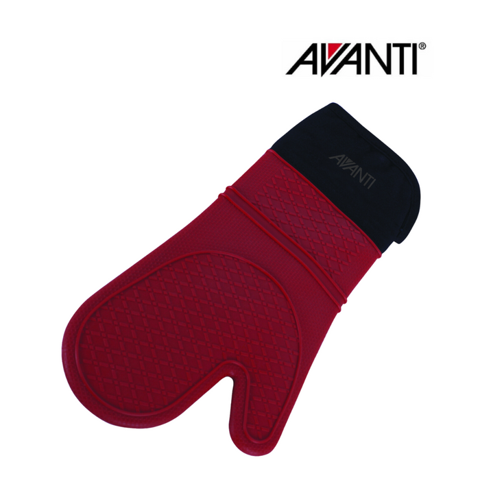 Avanti Silicone Oven Glove-Red