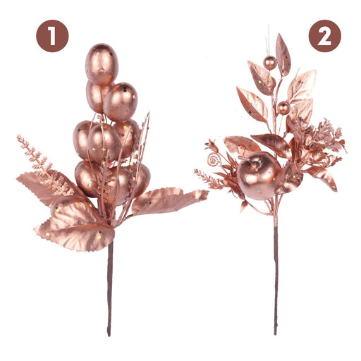 Ronis Berries Picks 25cm Rose Gold