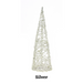 Ronis Christmas Tree Glitter Wire Cone Tree 20cm