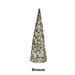 Ronis Christmas Tree Glitter Wire Cone Tree 20cm