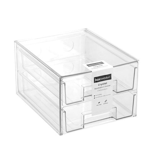 STACKABLE 2 DRAWER