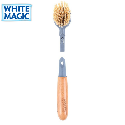 White Magic Eco Basics Replaceable Dish Brush