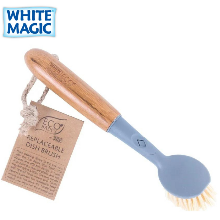 White Magic Eco Basics Replaceable Dish Brush