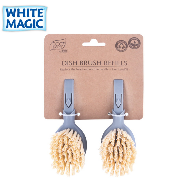 Eco Basics Dish Brush Refills 2pk