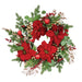 RONIS FLORAL AND FOLIAGE WREATH GLITTER 55CM