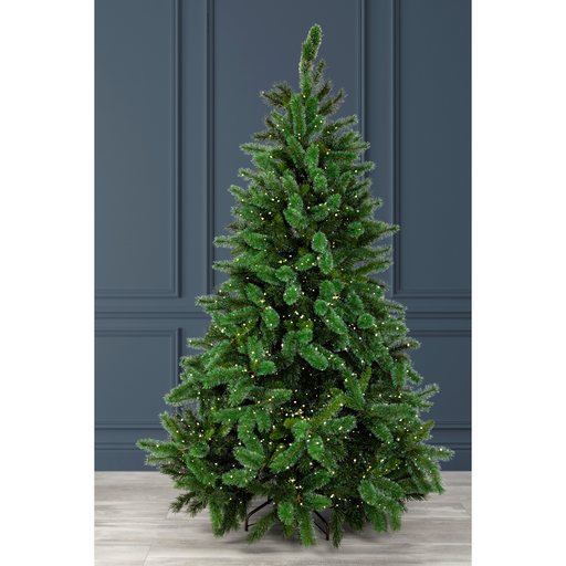 Frosted Deluxe Carolina Spruce 210cm 7ft 650 LED