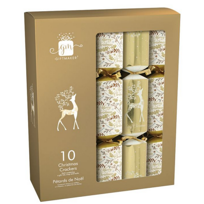 Gift Maker Cream Gold Bonbons 35.5cm