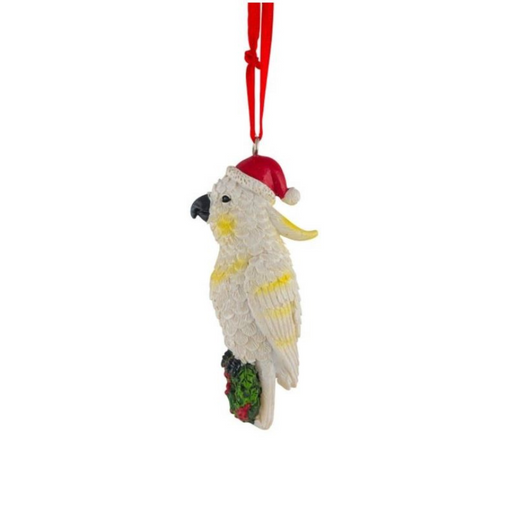 Ronis Ornament Christmas Cockatoo 7.5cm