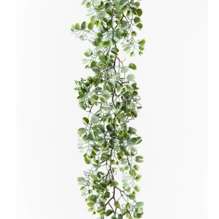 Piliostigma Seed Artificial Garland 183cml Grey Green