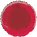 Red Round Foil Balloon 45cm