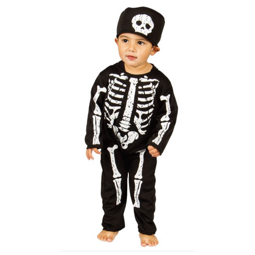 RONIS Small Skeleton Toddler Costume