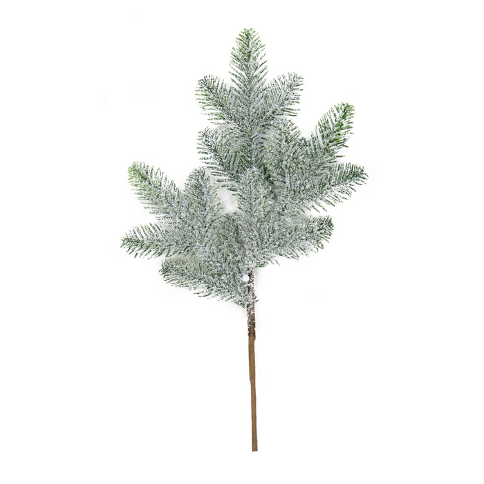 Snowy Pine Tip Spray 36cm