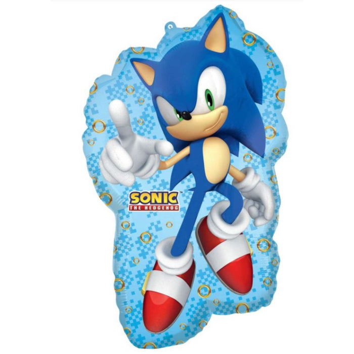 Sonic The Hedgehog 2 Supershape Balloon 43cmx76cm