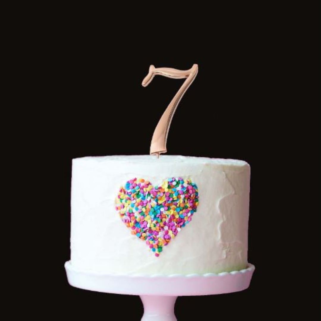 Order this Fun Number 7 Birthday Cake Online Now at Jack and Beyond