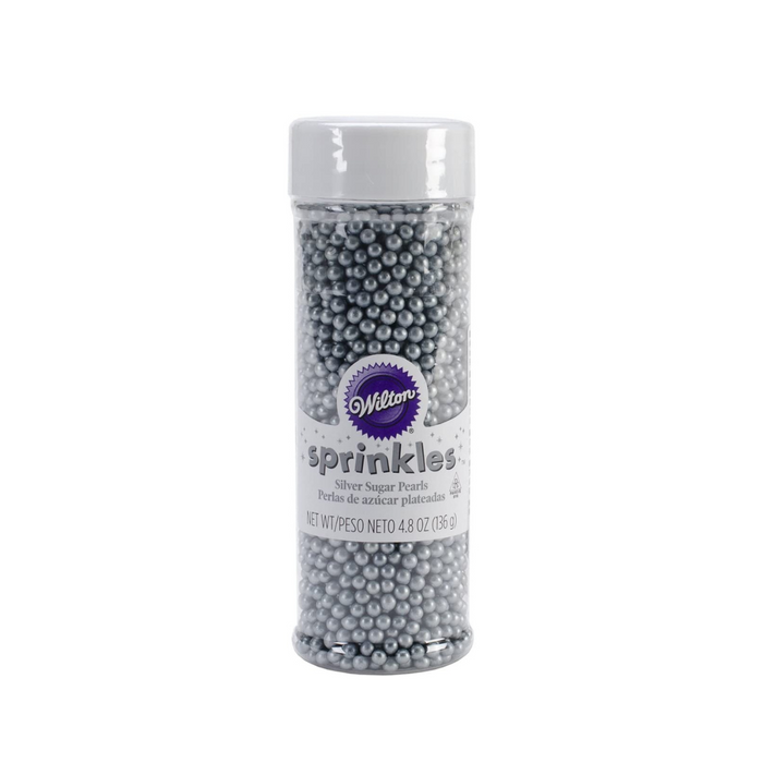 Wilton Sugar Pearls - Silver