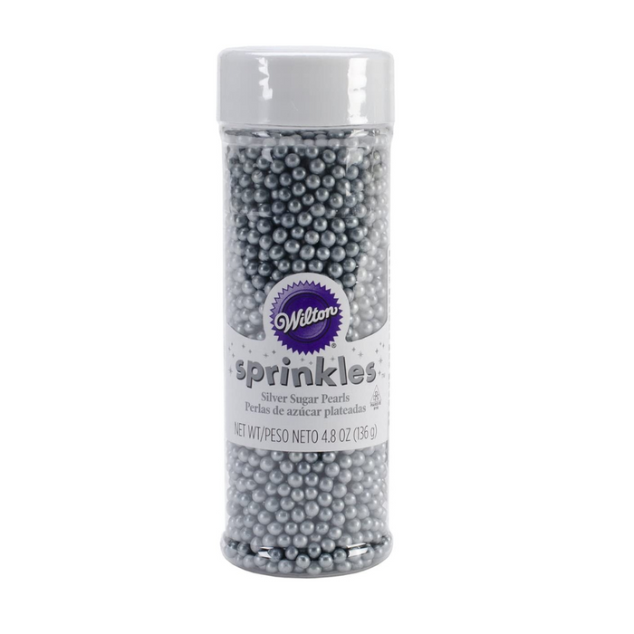 Wilton Sugar Pearls - Silver