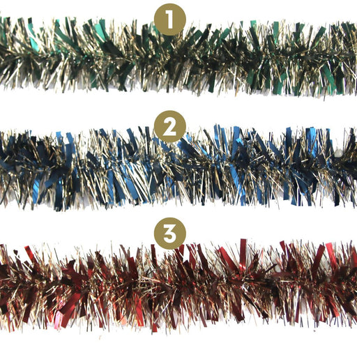 Ronis Tinsel 2m Mixed Colours