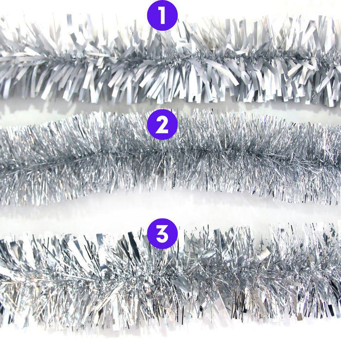 Ronis Tinsel 2m Silver